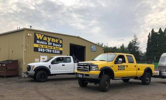 Wayne's Mobile RV Repair shop in Portland, Oregon